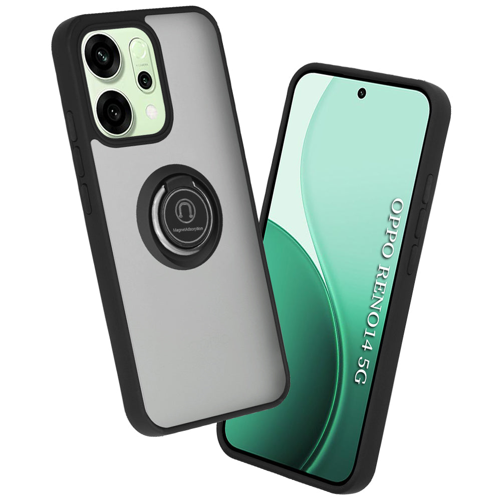 Case for Oppo Reno14, Techsuit, Glinth, Black