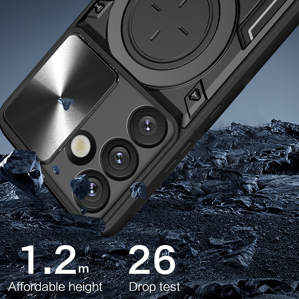 Case for Oppo Reno15 Pro, Techsuit, CamGuard Pro, Black