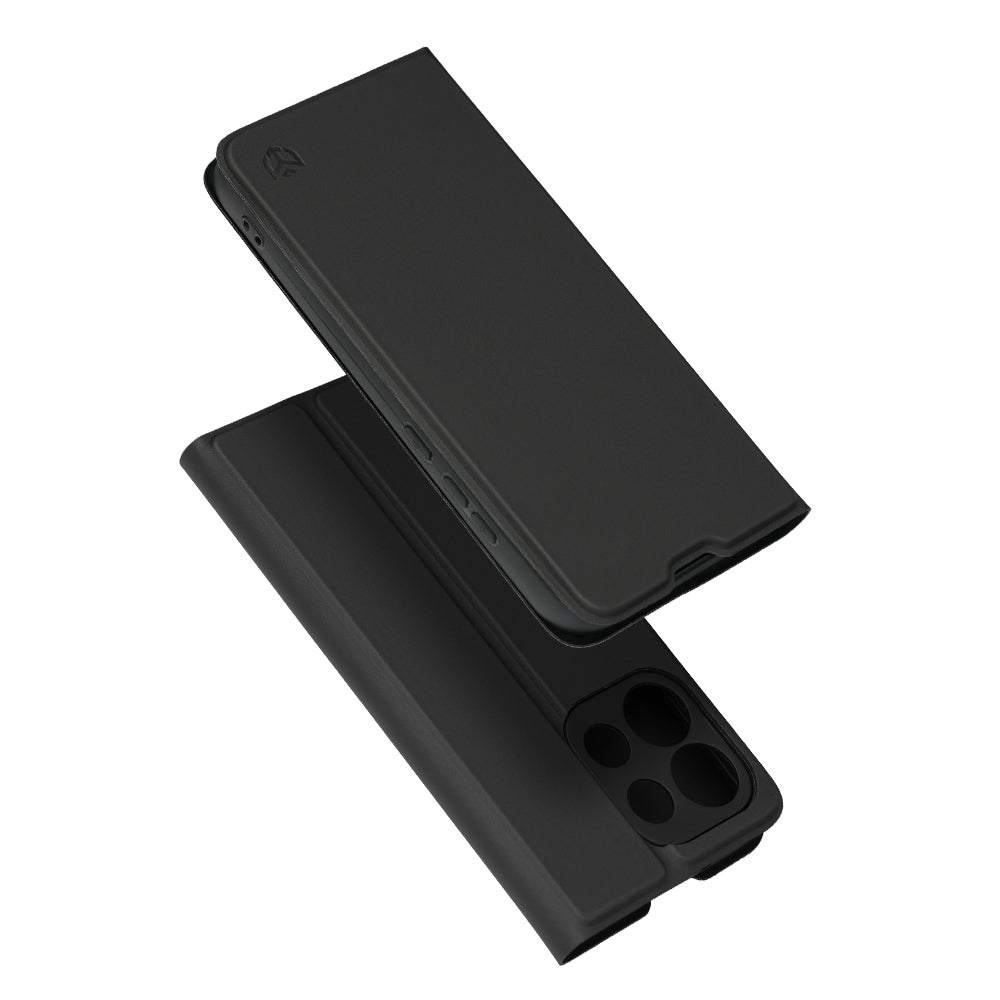 Case for Oppo Reno16 Pro, Techsuit, Magskin Book, Black