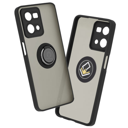 Case for Oppo Reno7, Techsuit, Glinth, Black
