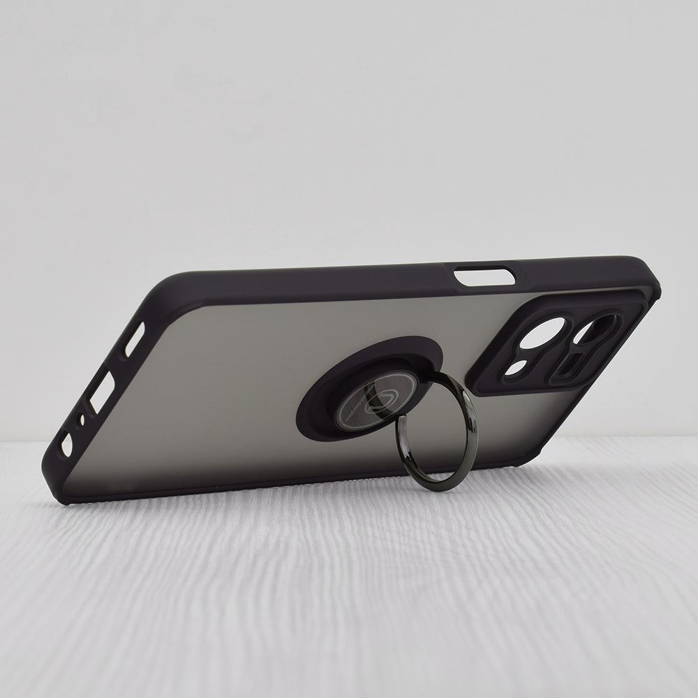 Case for Oppo Reno7, Techsuit, Glinth, Black
