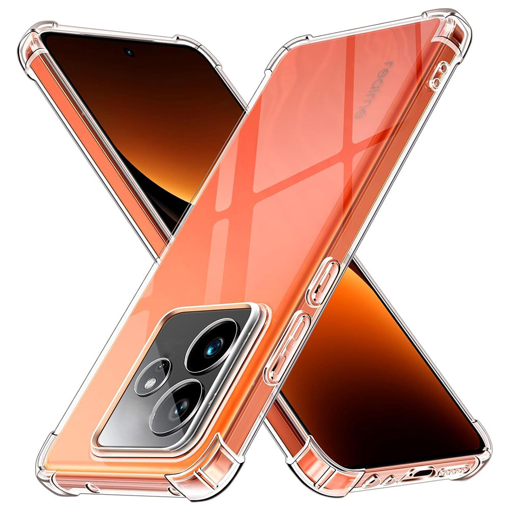 Case for Realme GT 7, Techsuit, Shockproof Clear, Transparent
