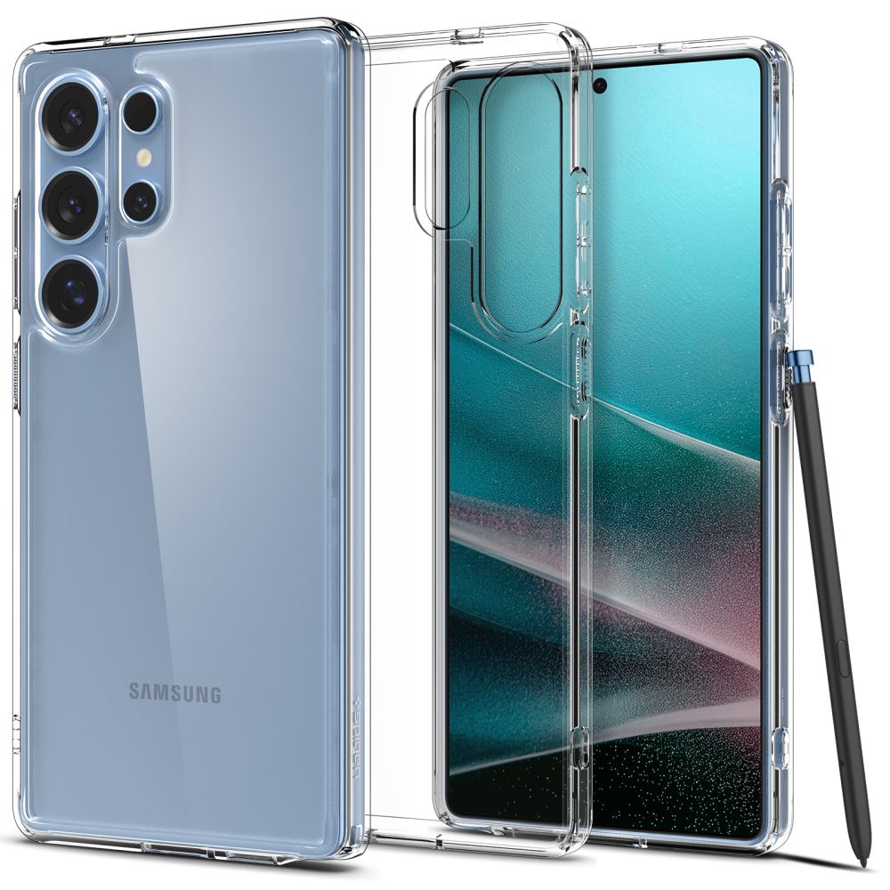 Case for Samsung Galaxy S25 Ultra S938, Spigen, Ultra Hybrid, Transparent ACS08961
