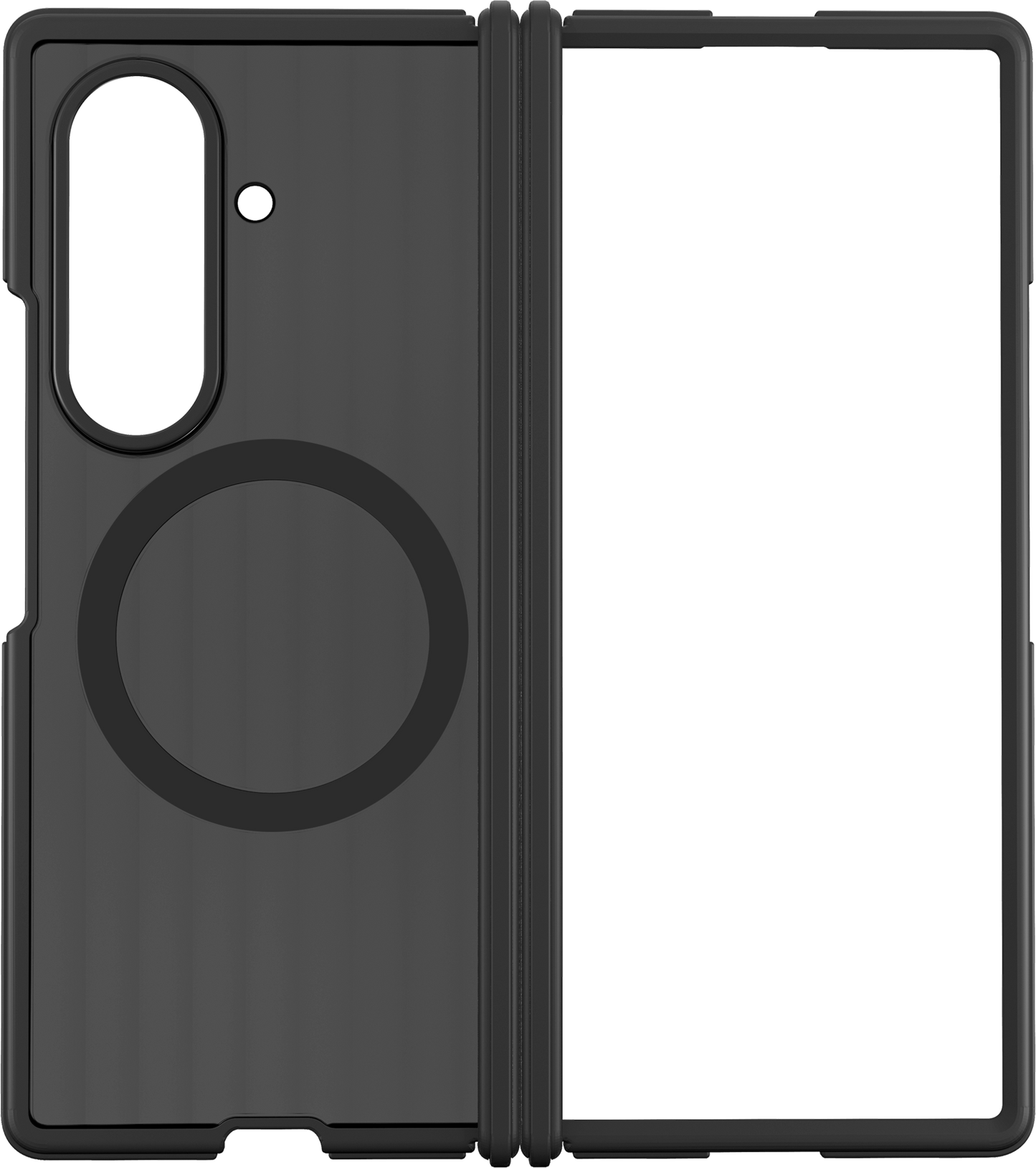 Case for Samsung Galaxy Z Fold8 Ultra F976, Hybrid Shield Magnet Case, Black GP-FPF976YCBBW
