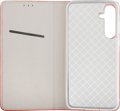 Case for Samsung Galaxy A55 5G A556, OEM, Smart Magnet, Red