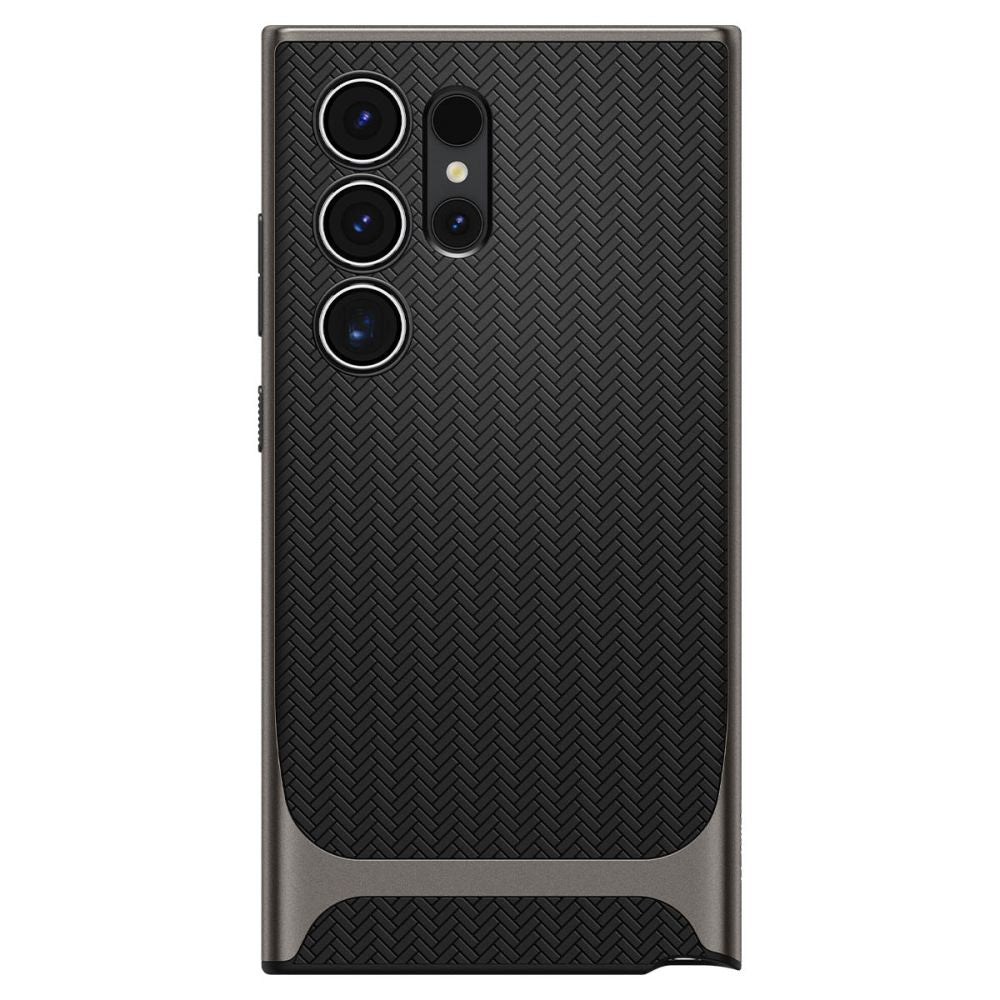Case for Samsung Galaxy S24 Ultra S928, Spigen, Neo Hybrid, Gray ACS07305