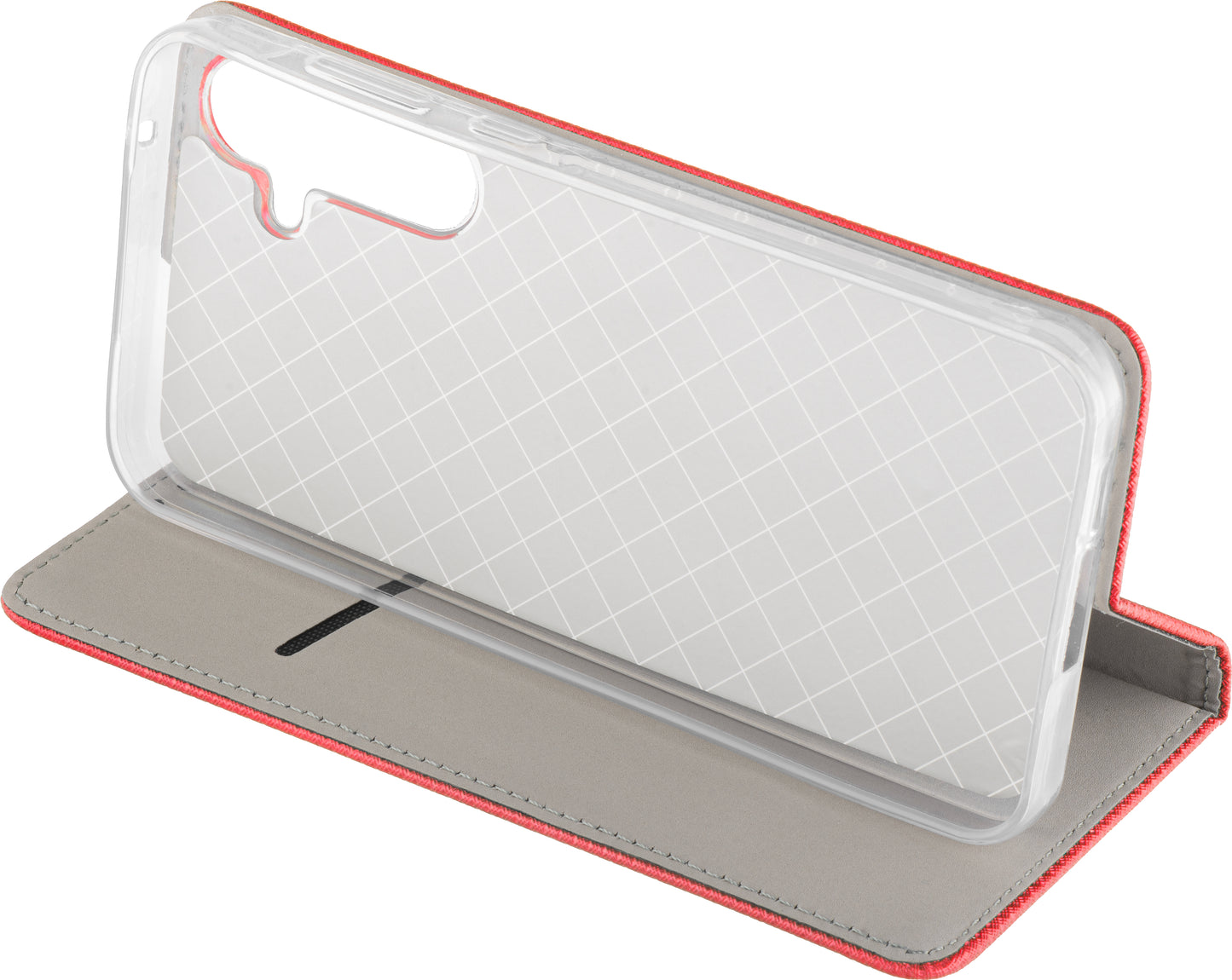 Case for Samsung Galaxy A15 5G A156 / A15 A155, OEM, Smart Magnet, Red