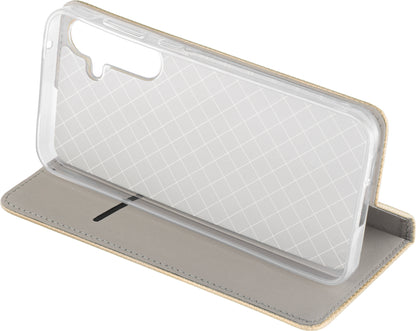 Case for Samsung Galaxy A05s A057, OEM, Smart Magnet, Gold