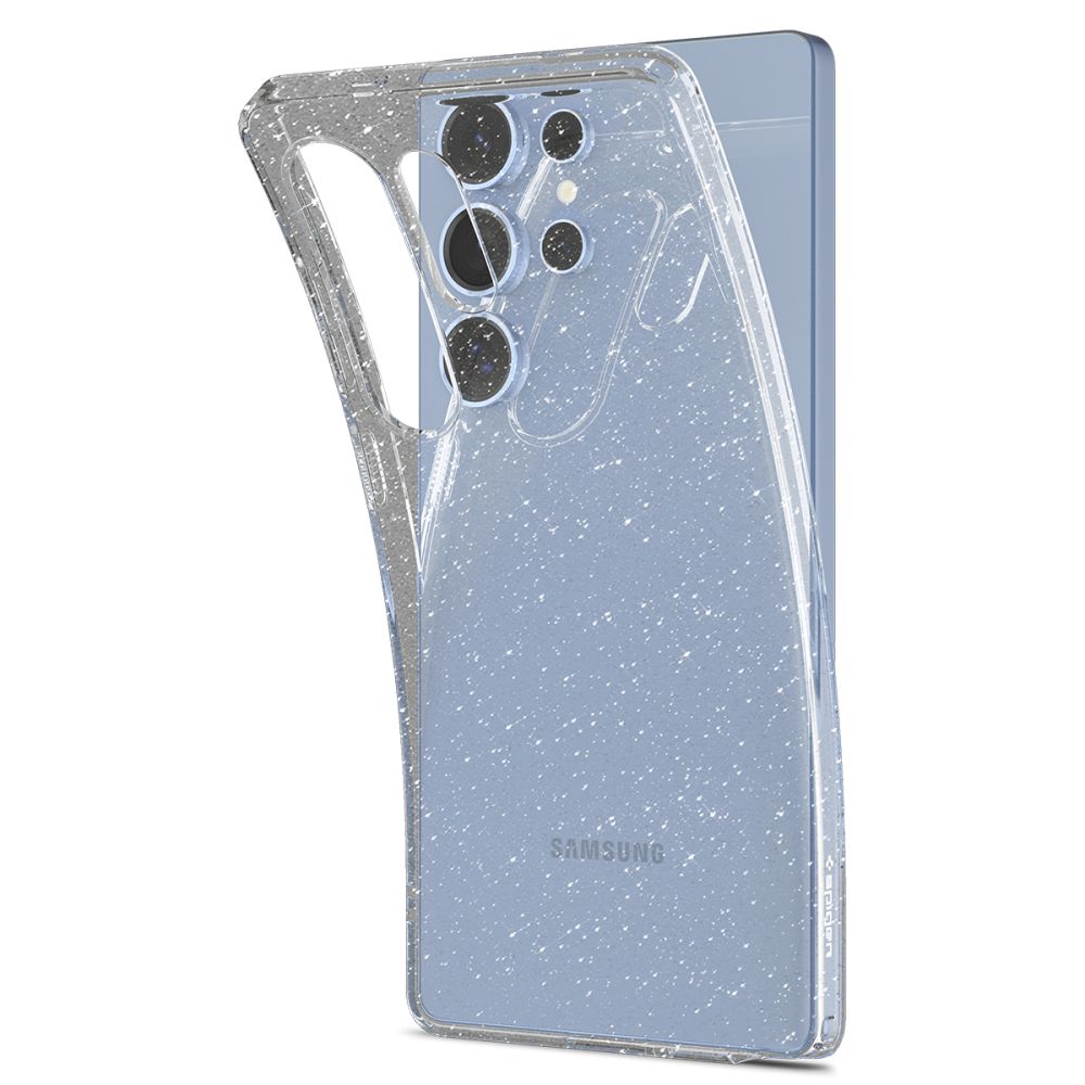 Case for Samsung Galaxy S25 Ultra S938, Spigen, Liquid Crystal Glitter, Transparent ACS08950