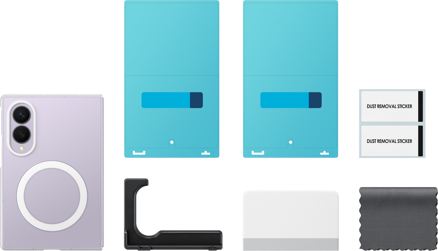 Case for Samsung Galaxy Z Fold8 F971, Clear Magnet, Transparent EF-CF971CTEGWW