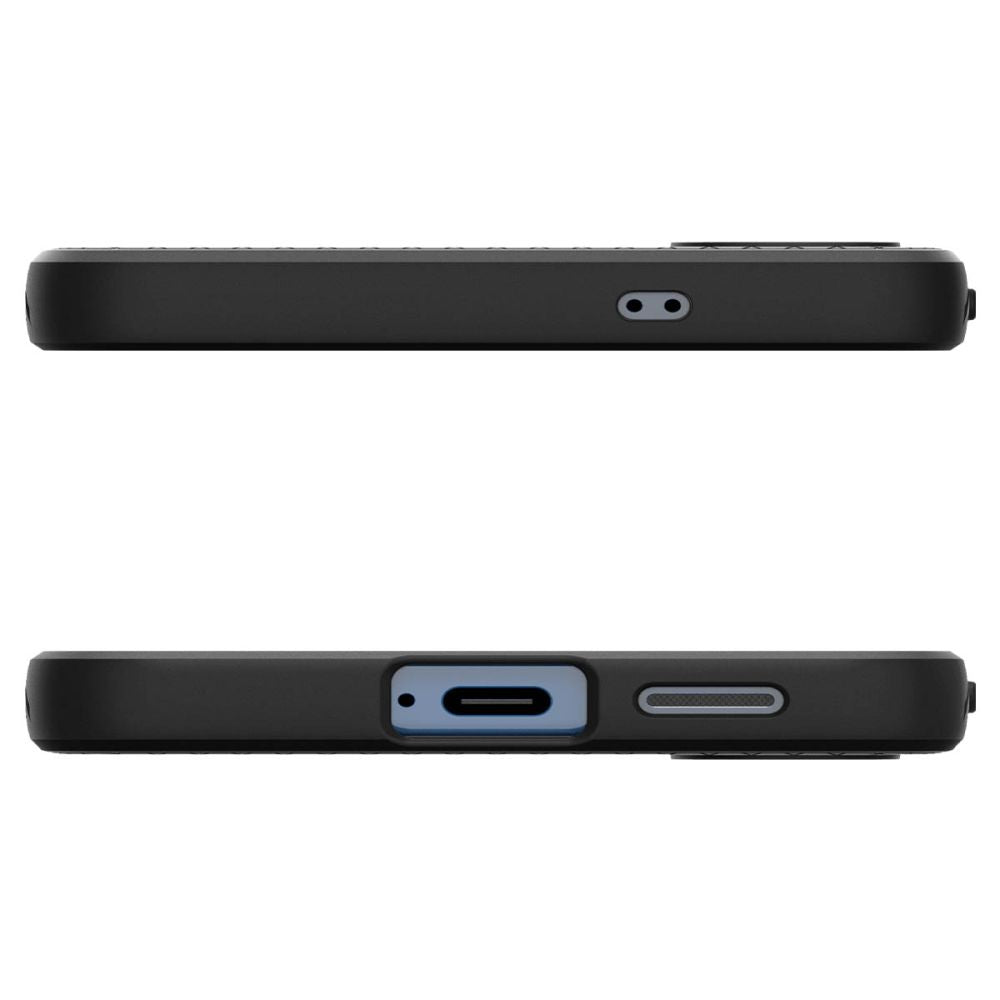 Case for Samsung Galaxy S25 S931, Spigen, Liquid Air, Black ACS09000