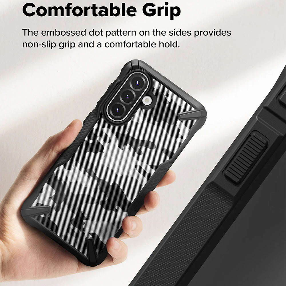 Case for Samsung Galaxy A56 A566 / A36 A366, Ringke, Fusion X Camo, Black