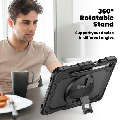 Case for Samsung Galaxy Tab S11, Tech-Protect, Solid360, Black