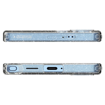 Case for Samsung Galaxy S25 Ultra S938, Spigen, Liquid Crystal Glitter, Transparent ACS08950