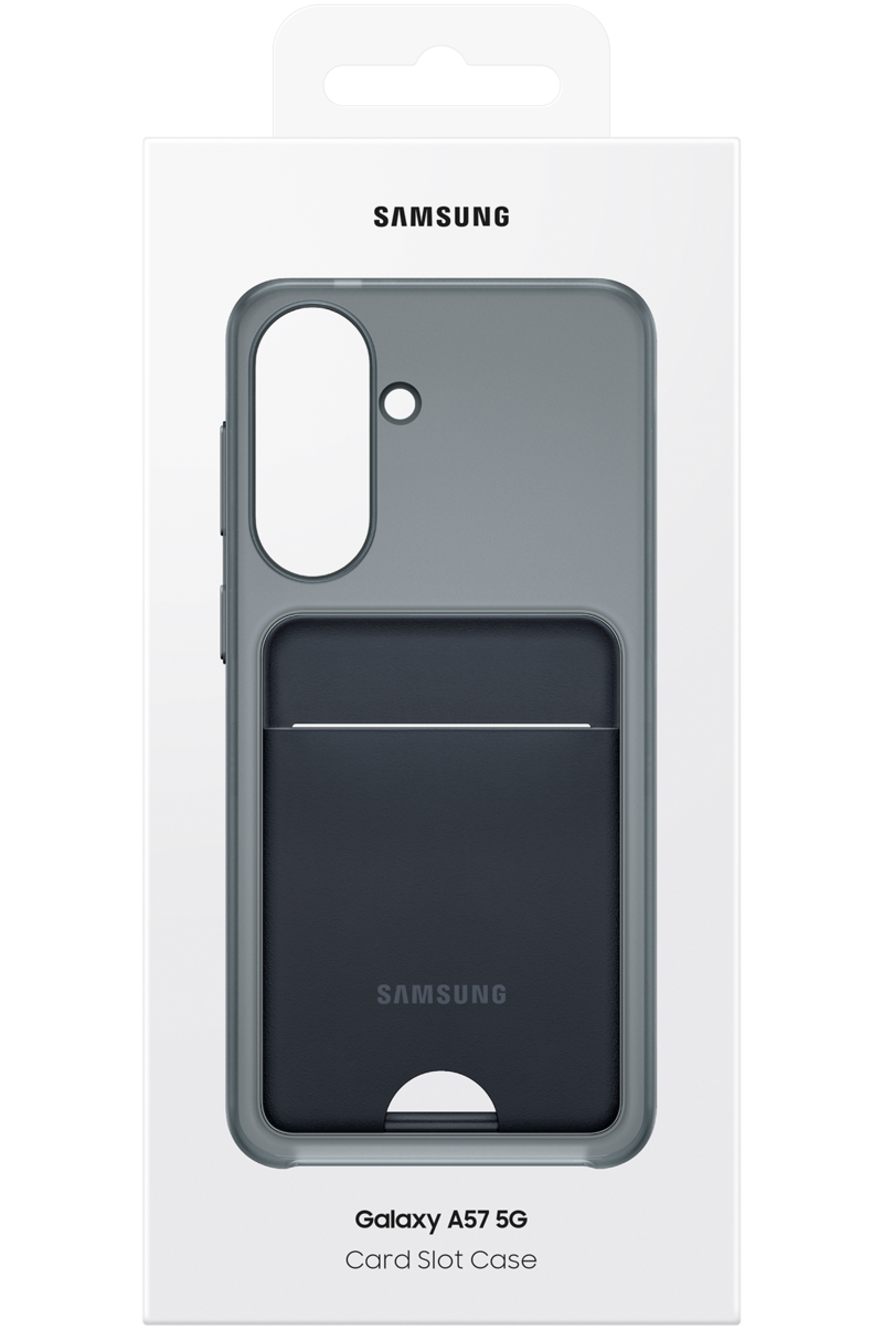 Case for Samsung Galaxy A57 5G, Card Slot Case, Black EF-OA576TBEGWW