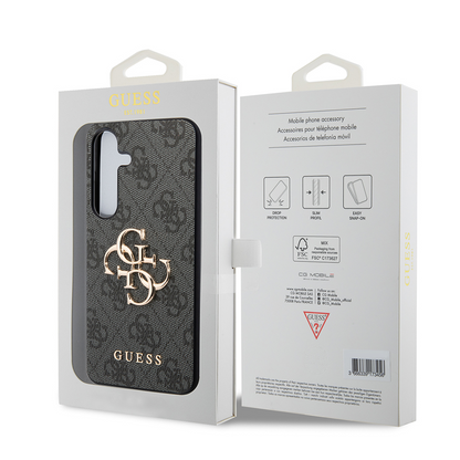 Case for Samsung Galaxy S24+ S926, Guess, 4G Big Logo, Black, Resealed