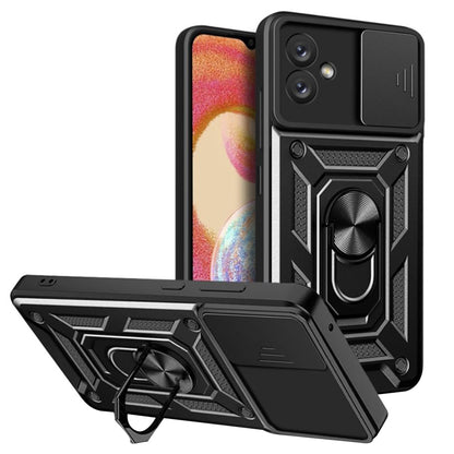 Case for Samsung Galaxy A04e A042 / M04 M045, Techsuit, CamShield, Black