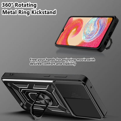 Case for Samsung Galaxy A04e A042 / M04 M045, Techsuit, CamShield, Black