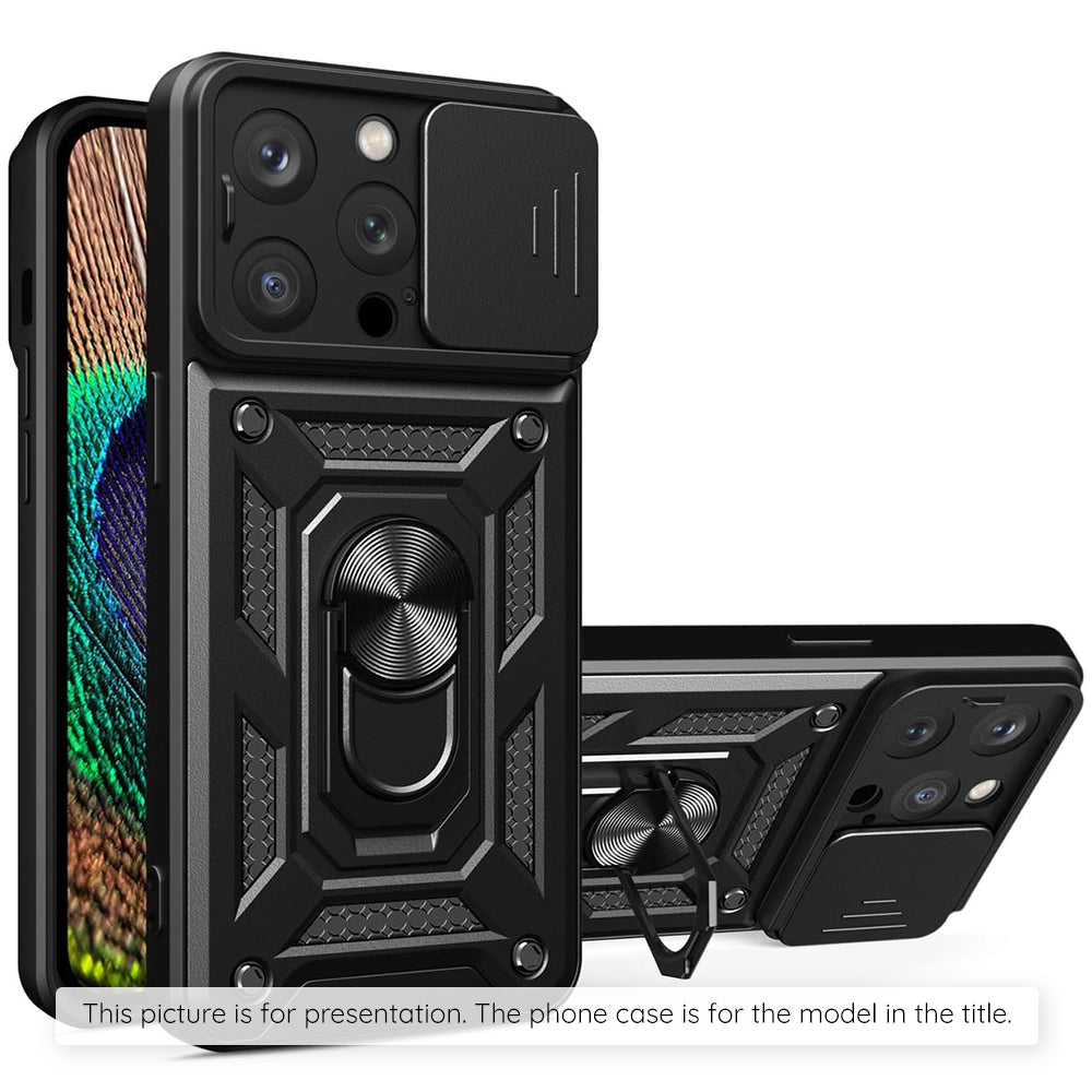 Case for Samsung Galaxy A07 4G A075, Techsuit, CamShield, Black