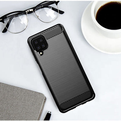 Case for Samsung Galaxy A12 Nacho A127 / A12 A125, Techsuit, Carbon, Black