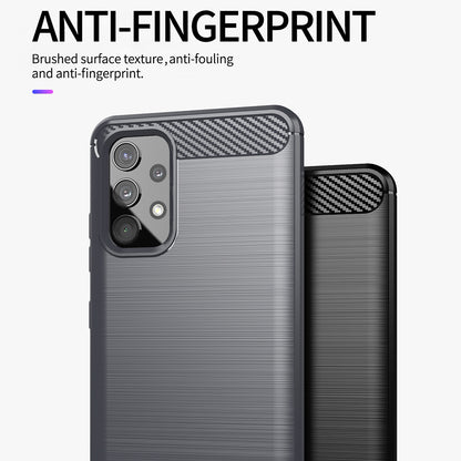 Case for Samsung Galaxy A13 A135, Techsuit, Carbon, Black