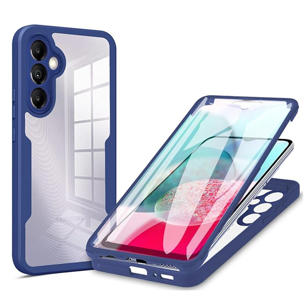 Case for Samsung Galaxy A14 A145 / A14 5G A146, Techsuit, ColorVerse 360, Blue