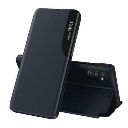 Case for Samsung Galaxy A14 A145 / A14 5G A146, Techsuit, eFold, Dark Blue