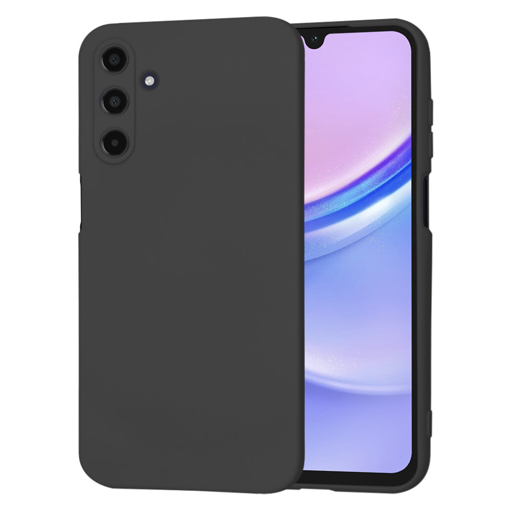 Case for Samsung Galaxy A15 5G A156 / A15 A155, Techsuit, SoftFlex, Black