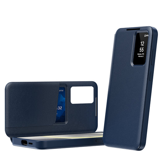 Case for Samsung Galaxy A16 5G A166 / A16 4G A165, Techsuit, SmartView, Blue