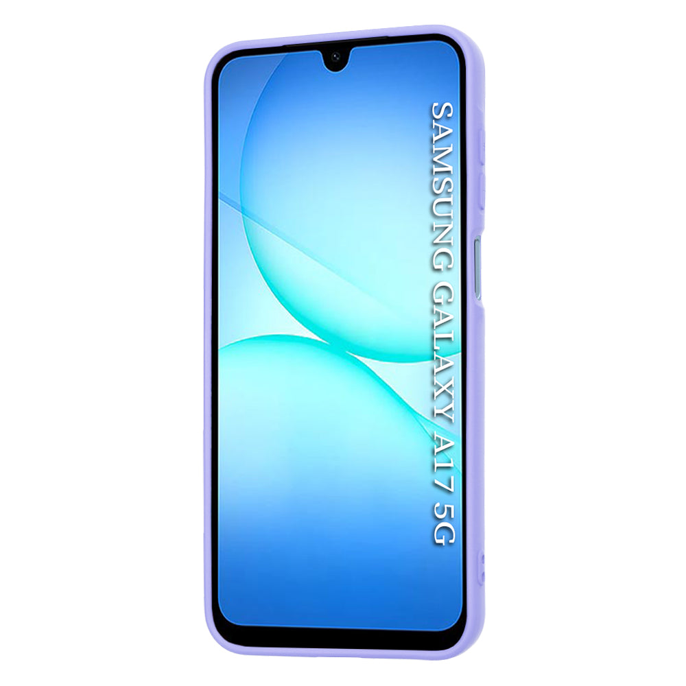 Case for Samsung Galaxy A17 5G, Techsuit, SoftFlex, Light Purple