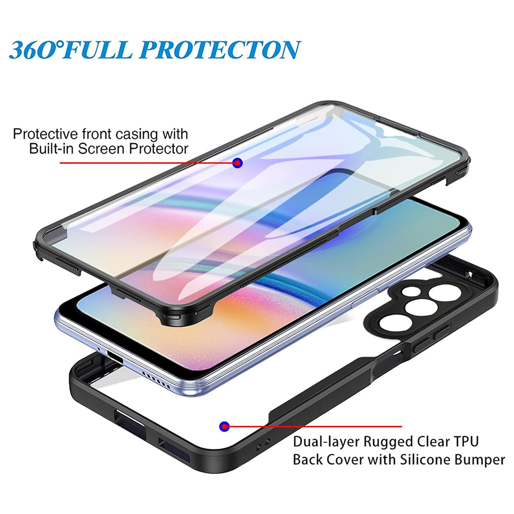 Case for Samsung Galaxy A25 A256, Techsuit, ColorVerse 360, Purple