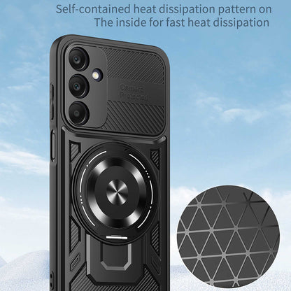 Case for Samsung Galaxy A25 A256, Techsuit, RuggedCam, Gray