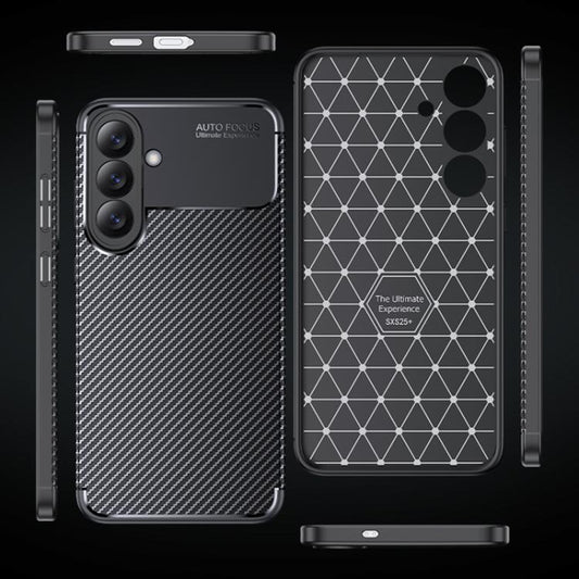 Case for Samsung Galaxy A27 5G, Techsuit, CarbonFiber, Black