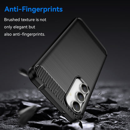 Case for Samsung Galaxy A35 5G A356, Techsuit, Carbon, Black