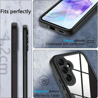 Case for Samsung Galaxy A35 5G A356, Techsuit, ColorVerse 360, Purple