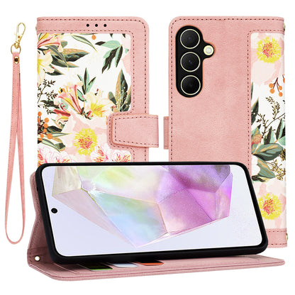 Case for Samsung Galaxy A35 5G A356, Techsuit, FlipCraft, Pink