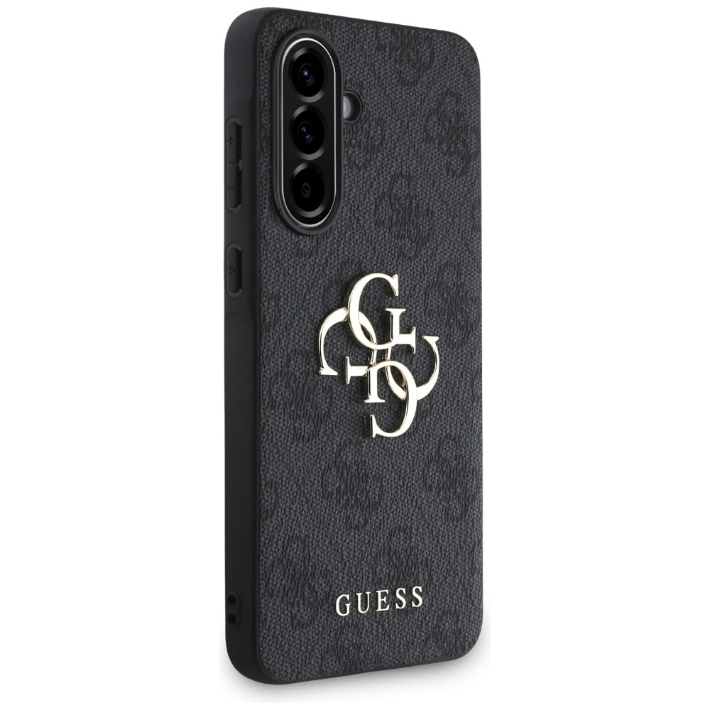 Case for Samsung Galaxy A36 A366, Guess, 4G Big Logo, Black