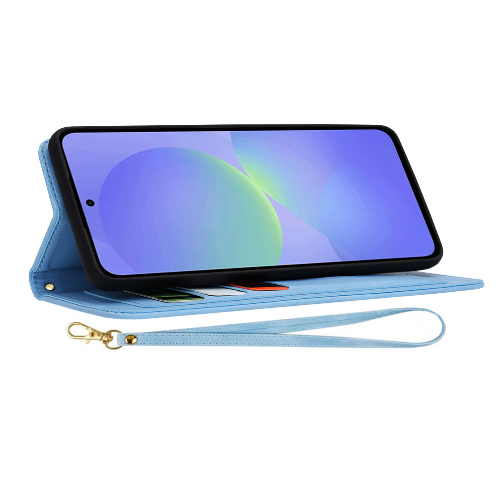 Case for Samsung Galaxy A36 A366, Techsuit, FlipCraft, Blue
