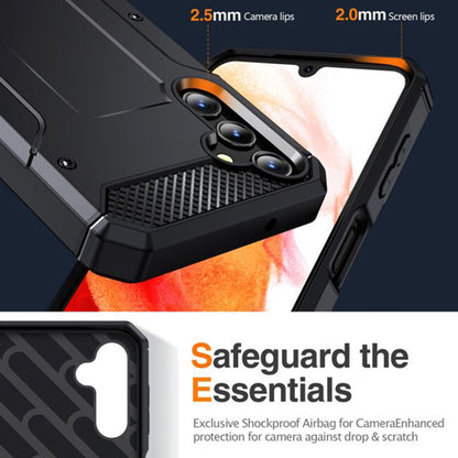 Case for Samsung Galaxy A36 A366, Techsuit, Hybrid Armor, Black