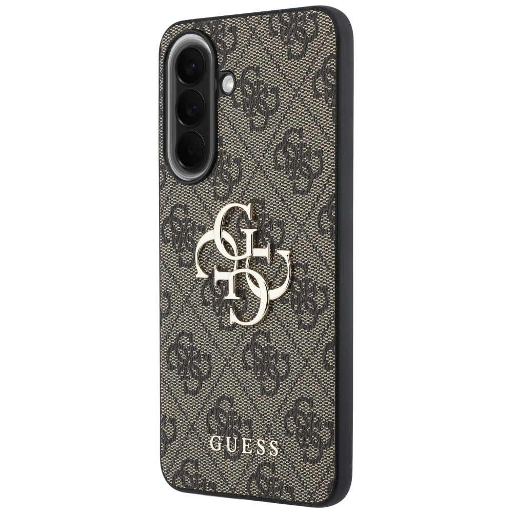 Case for Samsung Galaxy A37 5G, Guess, 4G Big Logo, Brown