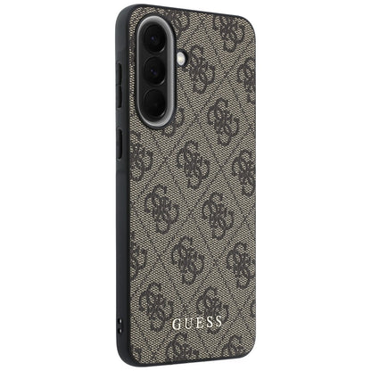 Case for Samsung Galaxy A37 5G, Guess, 4G Classic Logo Charm, Brown