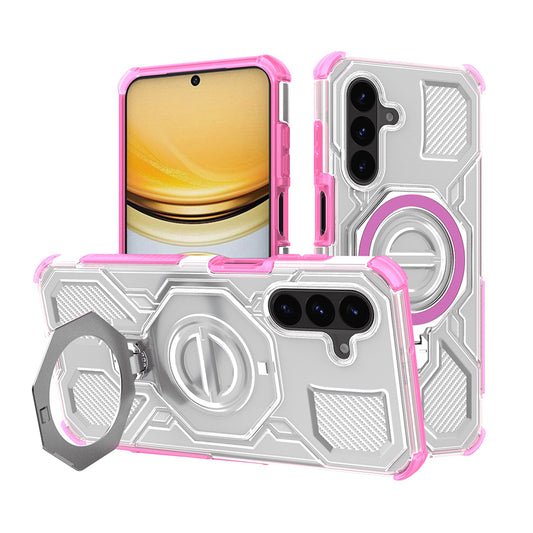 Case for Samsung Galaxy A37 5G, Techsuit, Carbon Shield Pro, Pink.