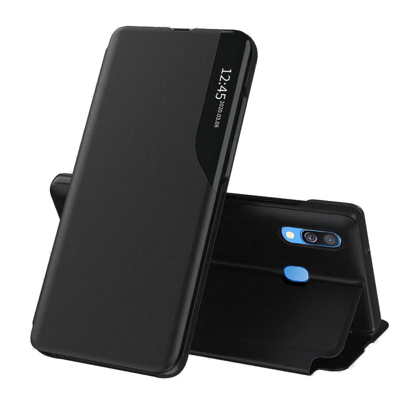 Case for Samsung Galaxy A40 A405, Techsuit, eFold, Black