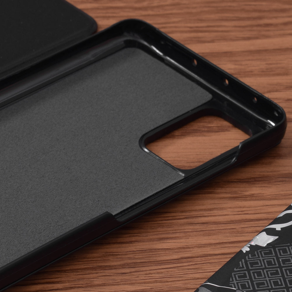 Case for Samsung Galaxy A51 A515, Techsuit, eFold, Black