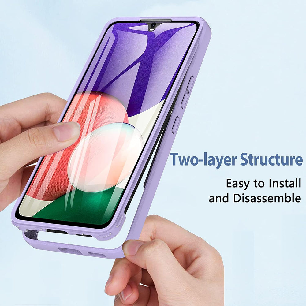Case for Samsung Galaxy A53 5G A536, Techsuit, ColorVerse 360, Purple