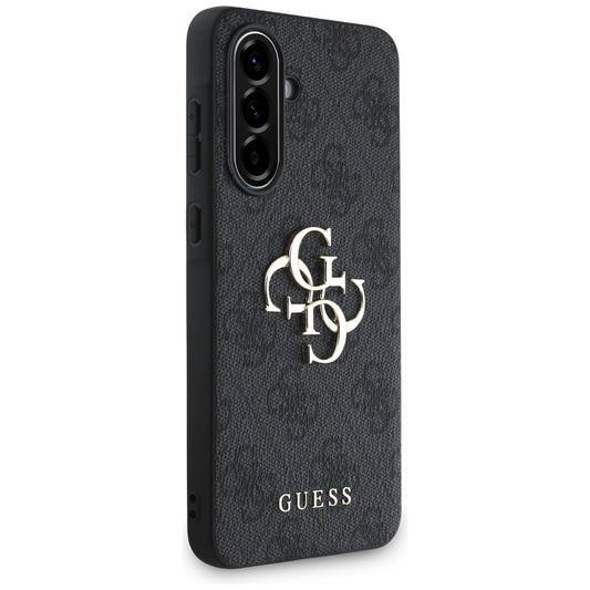 Case for Samsung Galaxy A56 A566, Guess, 4G Big Logo, Black