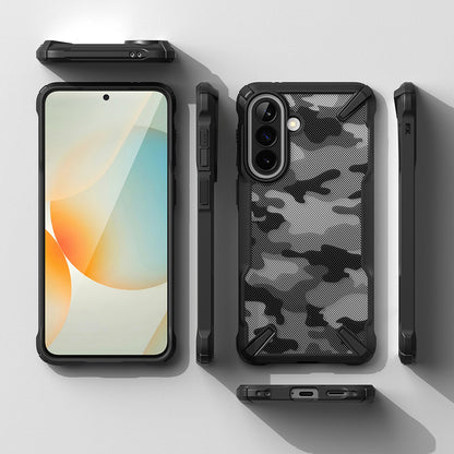 Case for Samsung Galaxy A57 5G, Ringke, Fusion X, Camouflage
