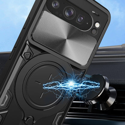 Case for Samsung Galaxy A57 5G, Techsuit, CamGuard Pro, Red