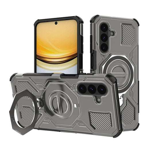 Case for Samsung Galaxy A57 5G, Techsuit, Carbon Shield Pro, Smoky