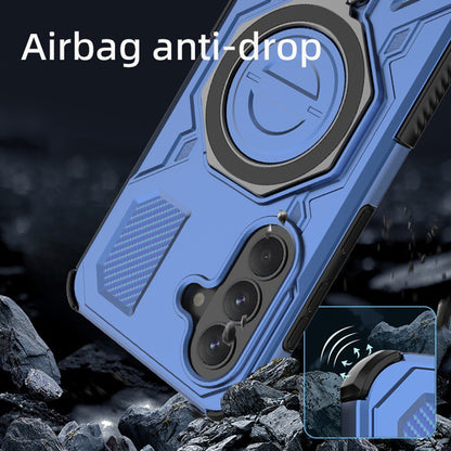 Case for Samsung Galaxy A57 5G, Techsuit, Carbon Shield Pro, Smoky